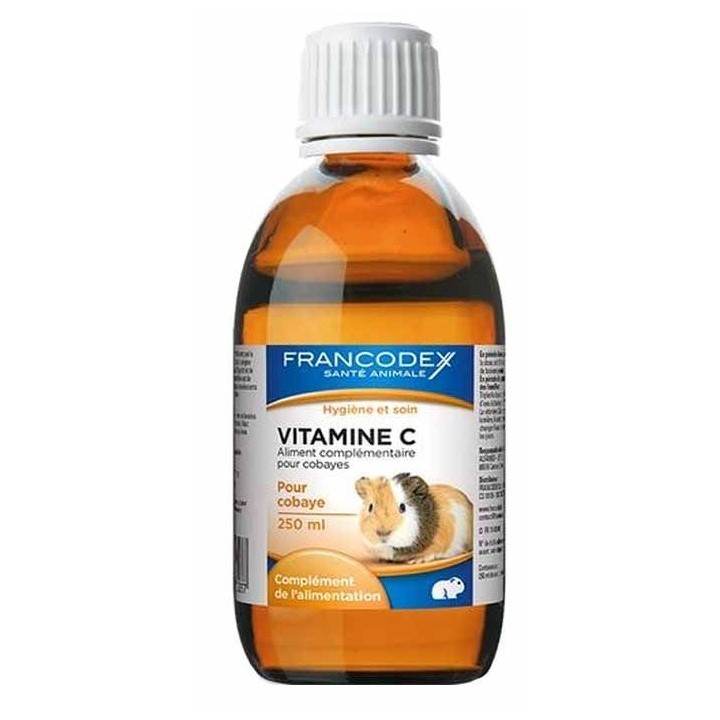 FRANCODEX Vitamin C Liquid für Meerschweinchen 250 ml
