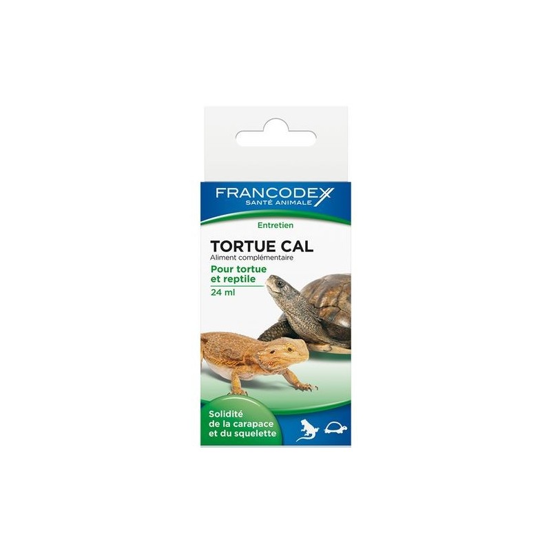 FRANCODEX Calcium für Schildkröten und Reptilien24 ml