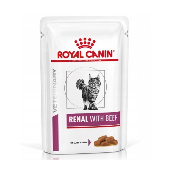 ROYAL CANIN Renal Feline Beef 85 g x 12