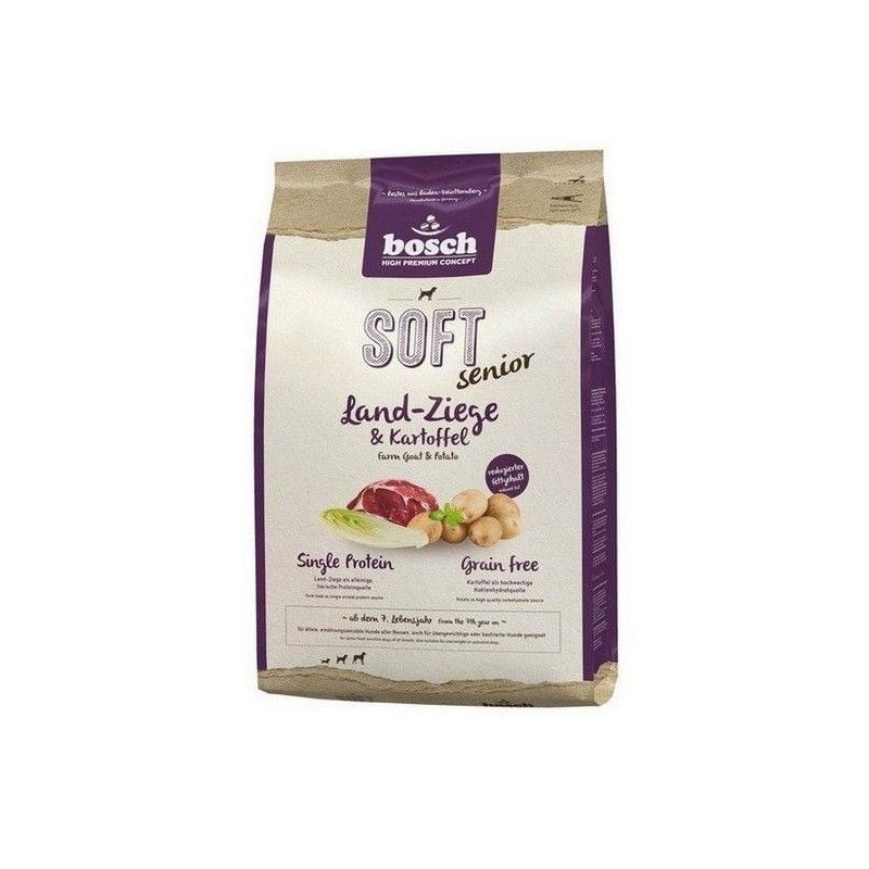 BOSCH SOFT Senior Land-Ziege &amp, Kartoffel 2.5 kg