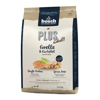 BOSCH PLUS ADULT Forelle &amp, Kartoffel 2,5 kg