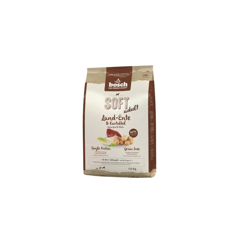 BOSCH SOFT Adult Land-Ente &amp, Kartoffel 2,5 kg
