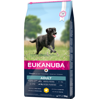 EUKANUBA Adult Large Breeds reich an frischem Huhn 15kg