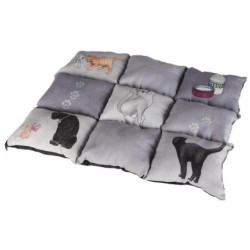 TRIXIE Patchwork Katzenschlafmatte 45 × 55 cm