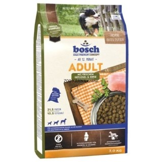 BOSCH Adult mit frischem Geflügel &amp, Hirse 3 kg