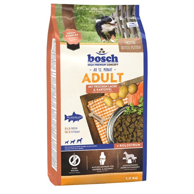 BOSCH Adult mit frischem Lachs &amp, Kartoffel 1 kg