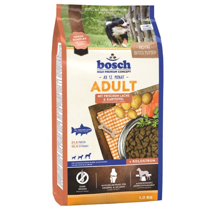 BOSCH Adult mit frischem Lachs &amp, Kartoffel 1 kg