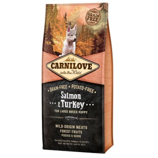 CARNILOVE Puppy Large Breed Salmon &amp, Turkey 12 kg