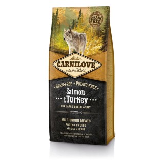 CARNILOVE Dog Adult Large Breed Salmon &amp, Turkey 12 kg