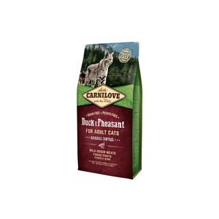 CARNILOVE Cat Hairball Control Duck &amp, Pheasant 2kg