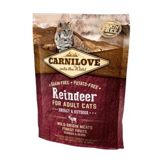 CARNILOVE Cat Energy &amp, Outdoor Renifer 400 g
