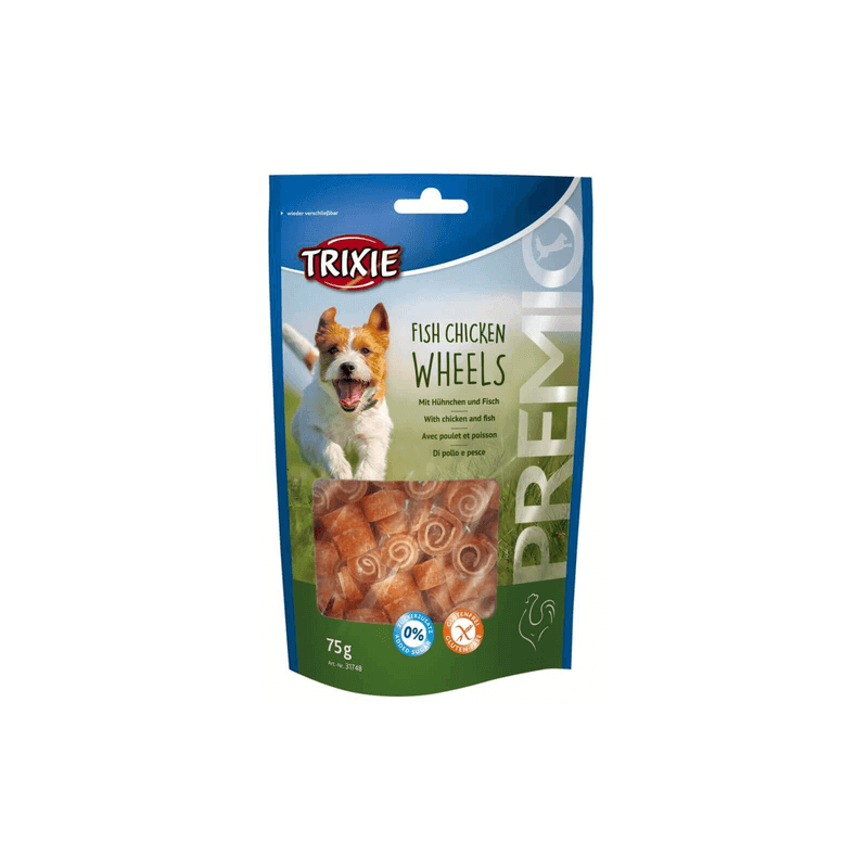 TRIXIE PREMIO Fish Chicken Wheels 75g