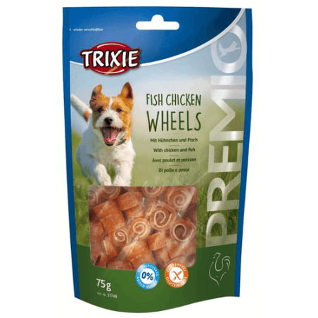 TRIXIE PREMIO Fish Chicken Wheels 75g
