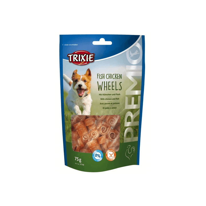 TRIXIE PREMIO Fish Chicken Wheels 75g