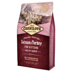 CARNILOVE Salmon &amp, Turkey Kitten 2 kg