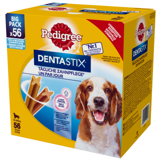 PEDIGREE Dentastix mittelgroße Rassen 56 St. ( 8 x180g )