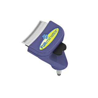 FURMINATOR FURflex, Fellpflegebürste für kleine Hunde, deShedding-Aufsatz zur Entfernung der Unterwolle, Größe S