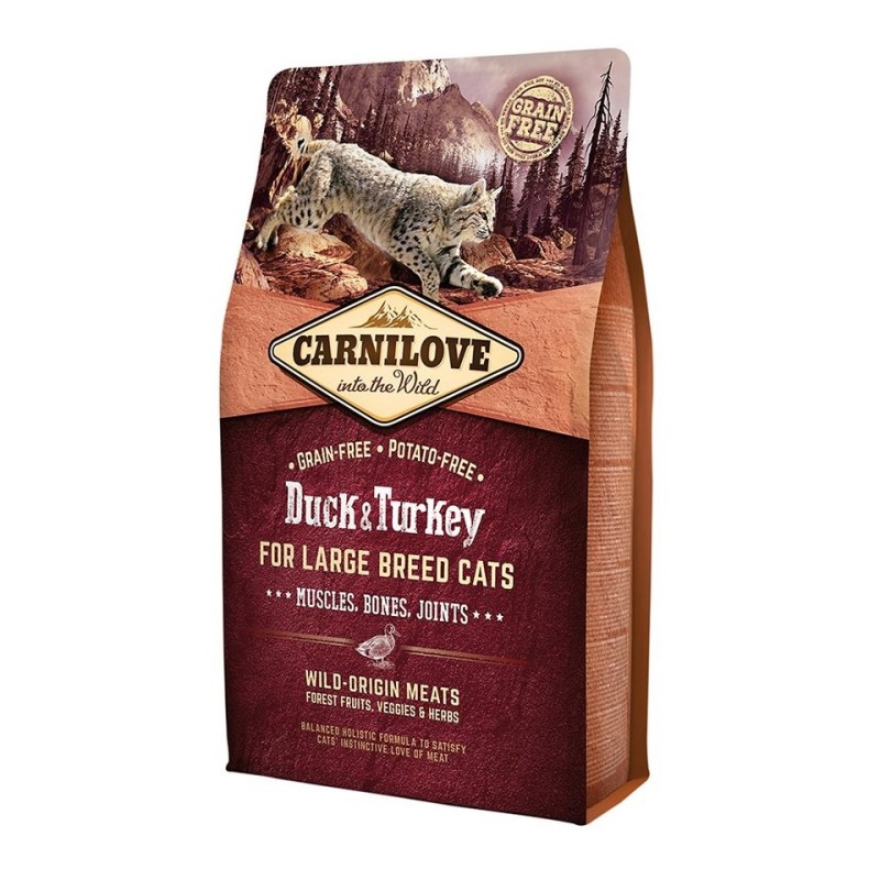 CARNILOVE ADULT LARGE BREED DUCK &amp, TURKEY | Ente &amp, Truthahn 2 kg