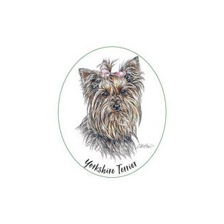 Marlies Esser Kolorierte Rasse-Aufkleber