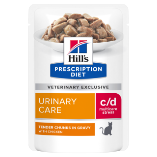 HILL'S Prescription Diet Feline c/d Urinary Stress Chicken 85 g