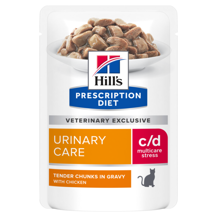 HILL'S Prescription Diet Feline c/d Urinary Stress Chicken 85 g