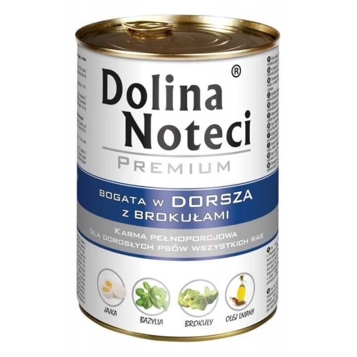 DOLINA NOTECI Premium Kabeljau mit Brokkoli 400g
