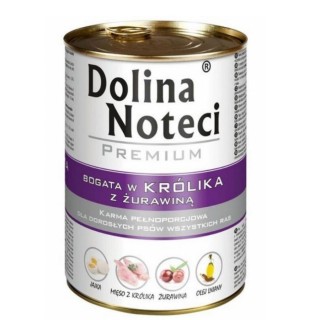 DOLINA NOTECI Premium reich an Kaninchen mit Moosbeere 400g