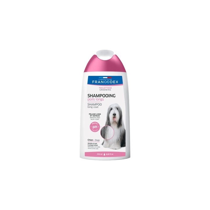 FRANCODEX Shampoo für Hunde mit langem Fell 250 ml