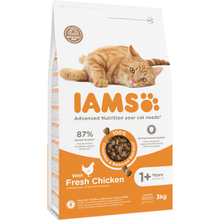 IAMS Cat Adult All Breeds Chicken 3 kg