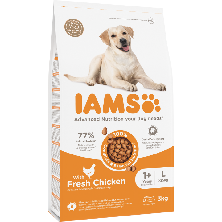 IAMS ProActive Health Adult Large Breed Chicken 3 kg