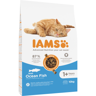 IAMS for Vitality Katzenfutter mit Seefisch 10 kg