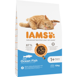 IAMS for Vitality Katzenfutter mit Seefisch 10 kg