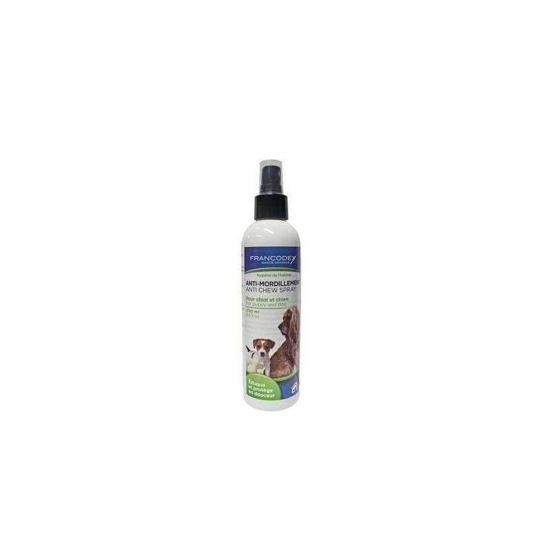 FRANCODEX Anti-Knabber-Spray für Hunde und Welpen 200 ml