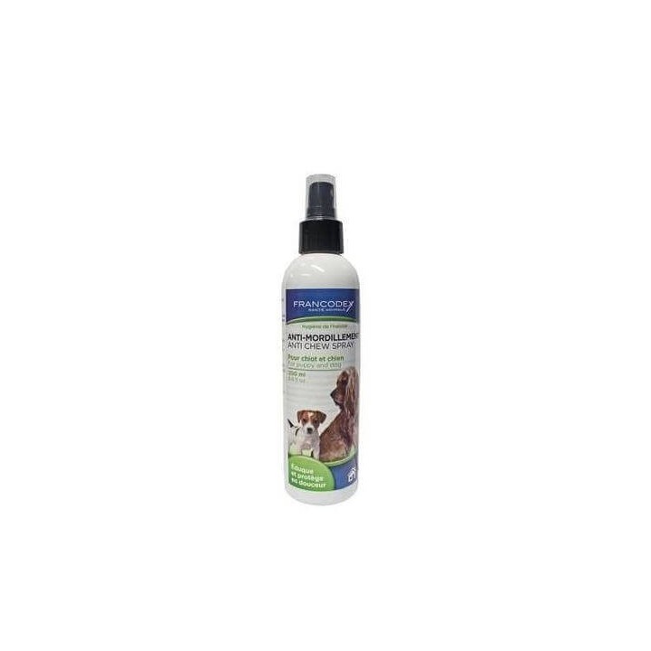FRANCODEX Anti-Knabber-Spray für Hunde und Welpen 200 ml