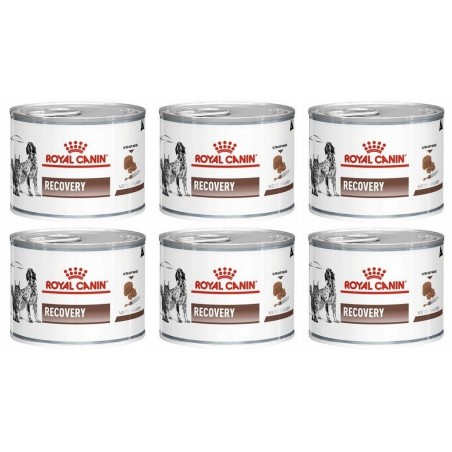 ROYAL CANIN Vet dog cat recovery 6 x 195 g Diät-Alleinfuttermittel für ausgewachsene Hunde und ausgewachsene Katzen