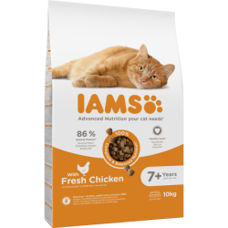 IAMS Cat Senior All Breeds Chicken 10 kg