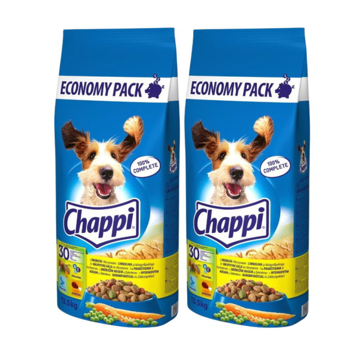CHAPPI mit Geflügel und Gemüse 2 x 13.5kg