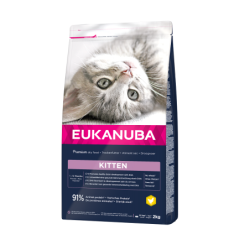 EUKANUBA Katze Kitten Alle Rassen Healthy Start Huhn &amp, Leber 2 kg