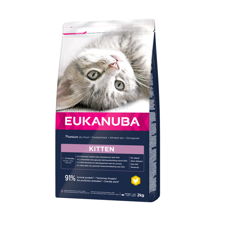 EUKANUBA Katze Kitten Alle Rassen Healthy Start Huhn &amp, Leber 2 kg