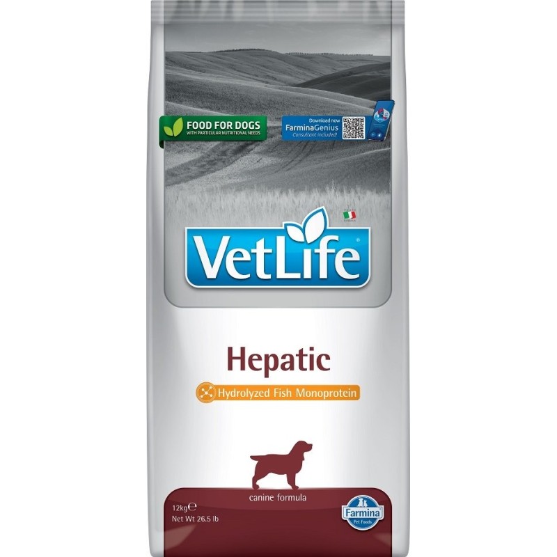 FARMINA Vet Life Hepatic Hund 12 kg