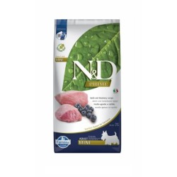 FARMINA N&amp,D Prime Lamb &amp, Blueberry Adult Mini 7 kg