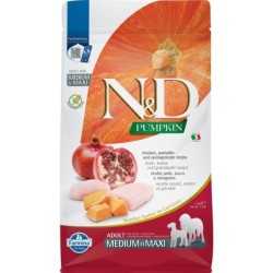 FARMINA N&amp,D Pumpkin Chicken &amp, Pomegranate Adult Medium &amp, Maxi 2.5 kg