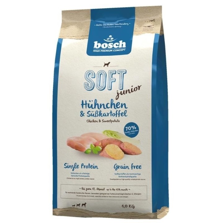 BOSCH Soft Junior Hühnchen &amp, Süßkartoffel 1 kg