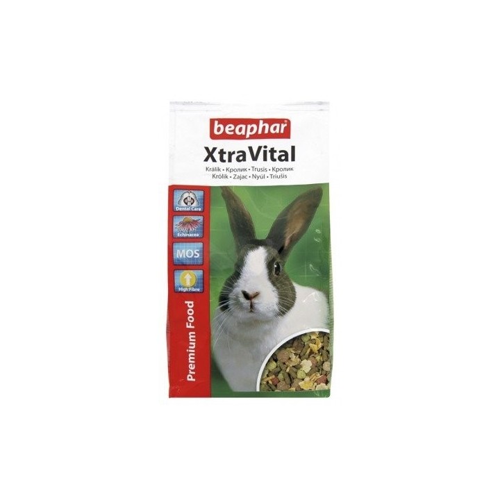 BEAPHAR XtraVital Rabbit Kaninchenfutter 1 kg