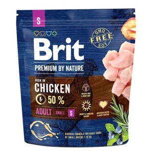 BRIT Premium By Nature Adult Small S 1 kg