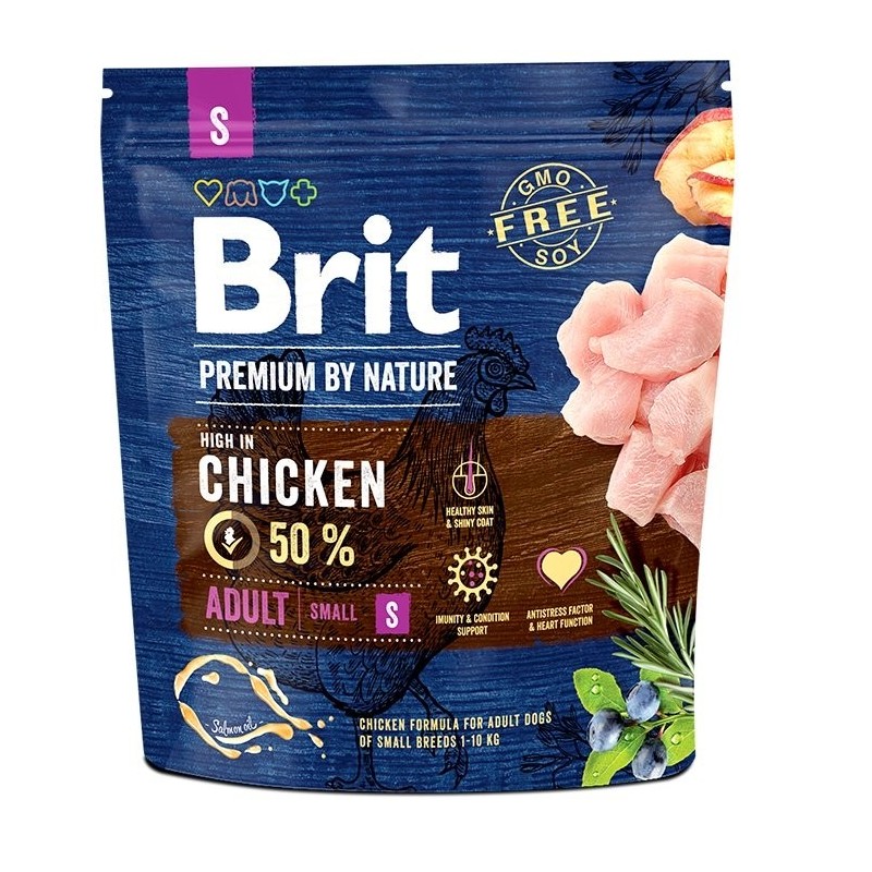 BRIT Premium By Nature Adult Small S 1 kg