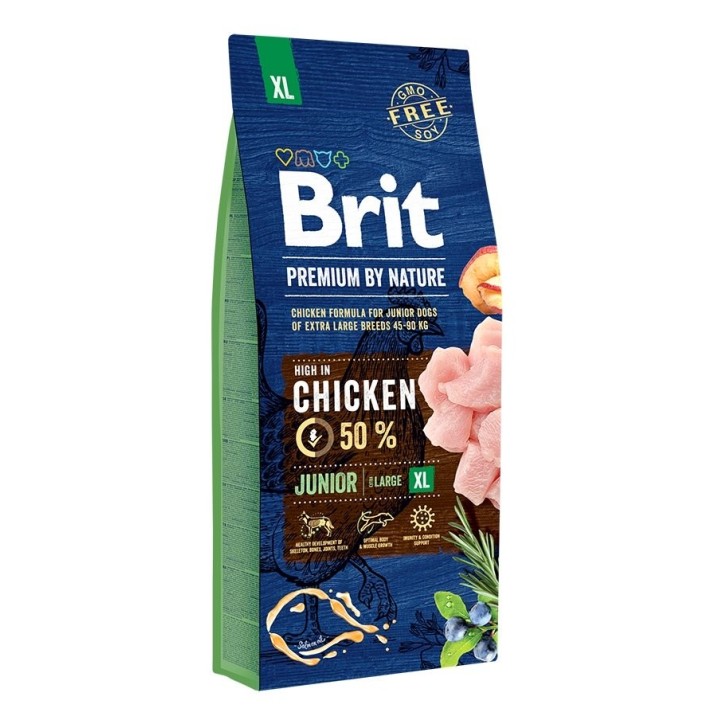 BRIT Premium By Nature Junior Extra Large XL 15 kg