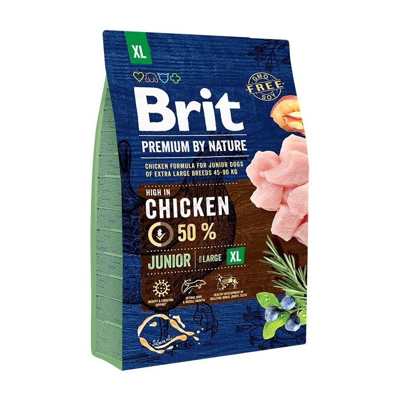 BRIT Premium By Nature Junior Extra Large XL 3 kg