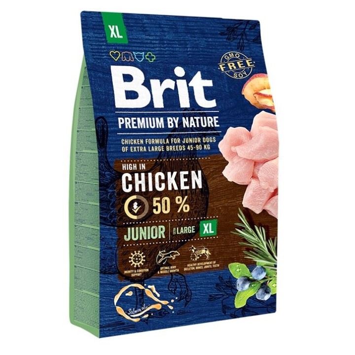 BRIT Premium By Nature Junior Extra Large XL 3 kg