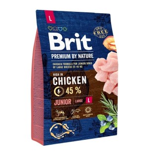 BRIT Premium By Nature Junior Large L 3 kg